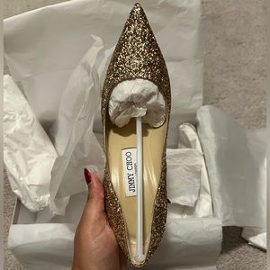 Jimmy choo 36.5 glitter pumps